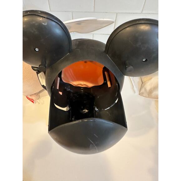 Disney Parks Mickey Mouse Glow In The Dark Halloween Popcorn Bucket Skeleton - Picture 6 of 9